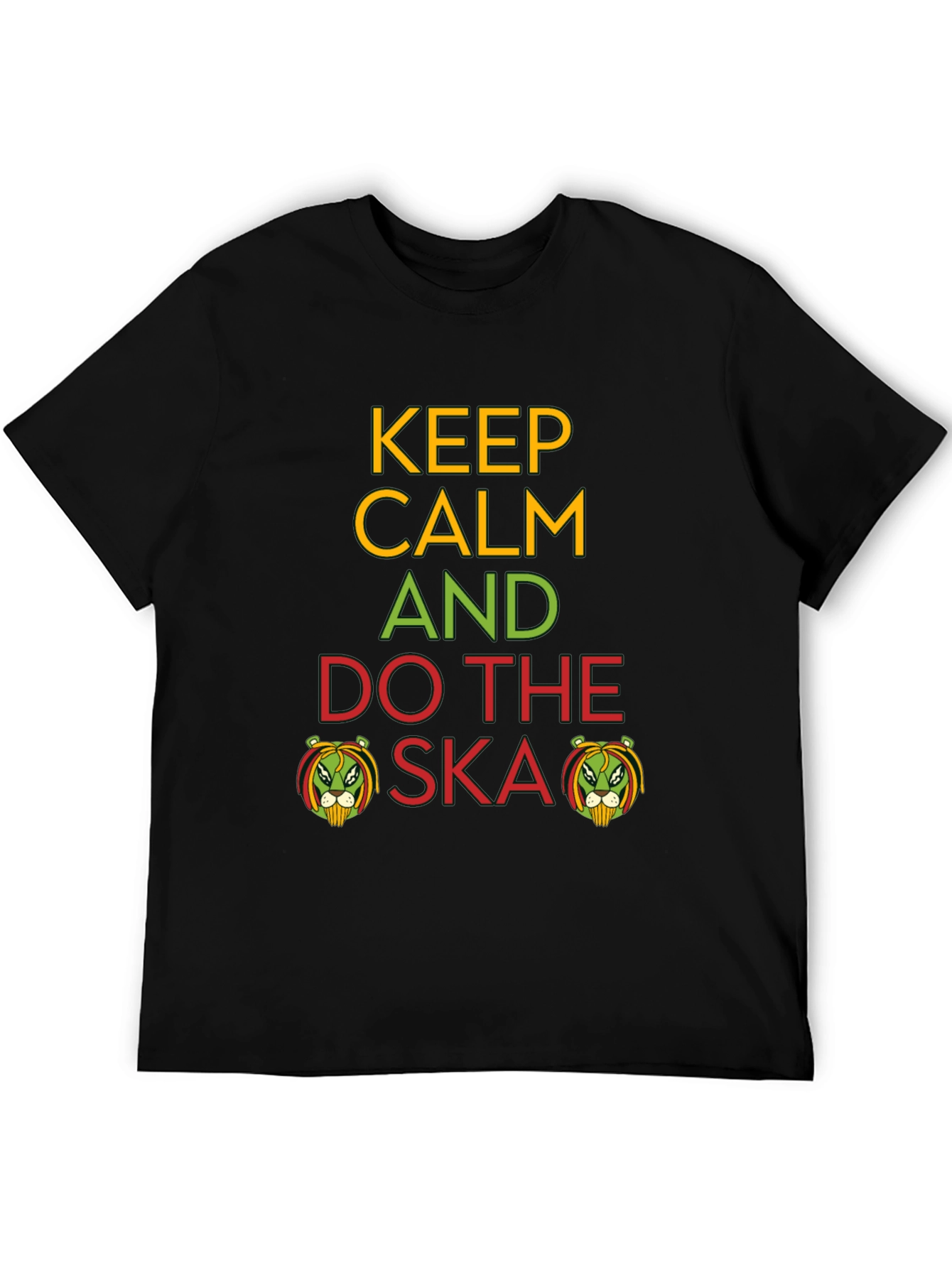 Keep Calm Do The Ska Black T-Shirt