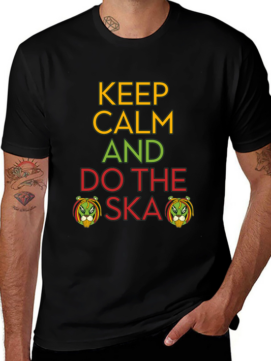 Keep Calm Do The Ska Black T-Shirt