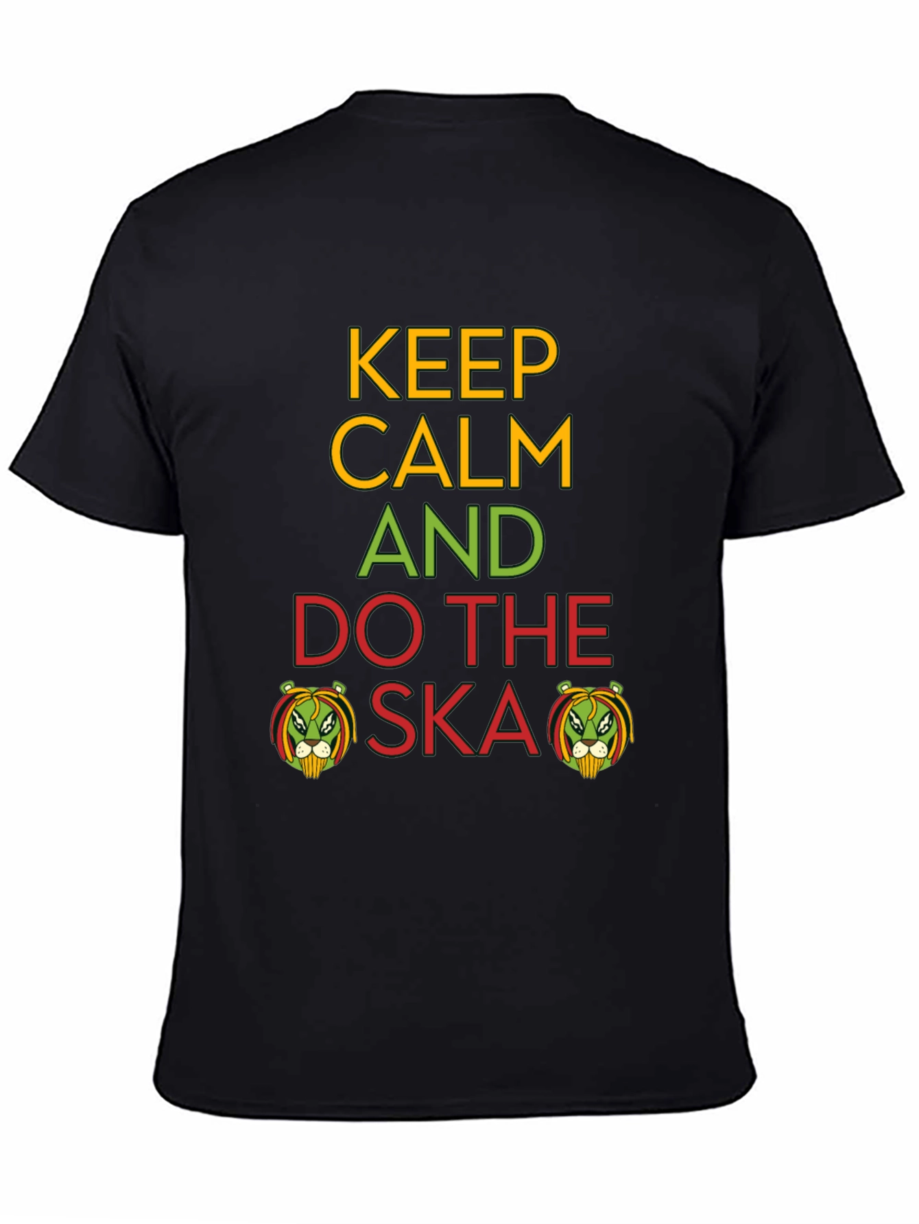 Keep Calm Do The Ska Black T-Shirt