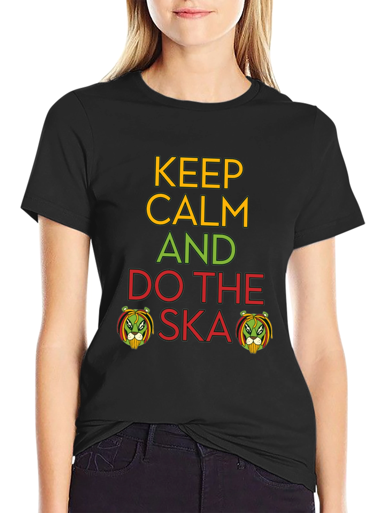 Keep Calm Do The Ska Black T-Shirt
