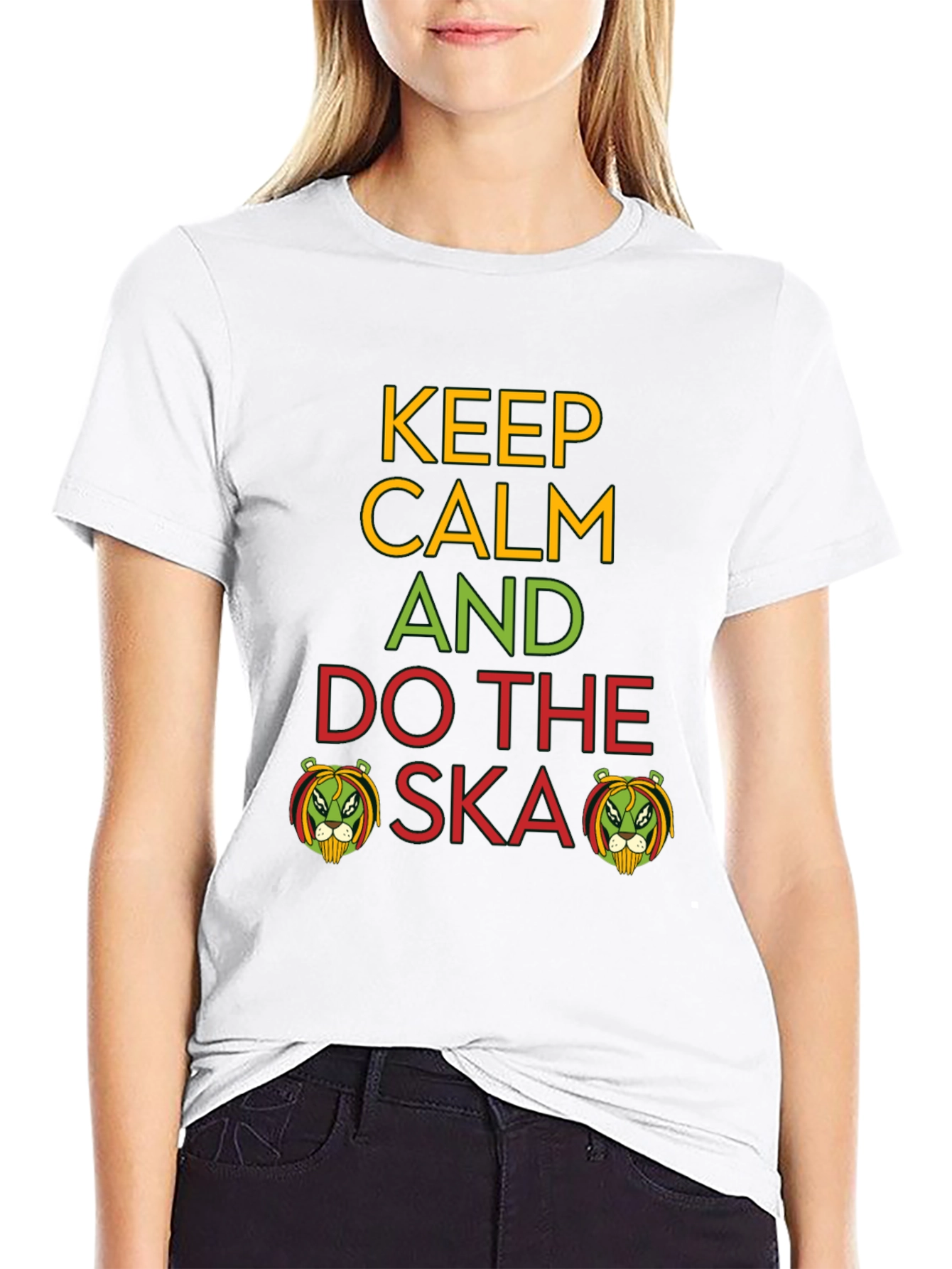 Keep Calm Do The Ska Black T-Shirt