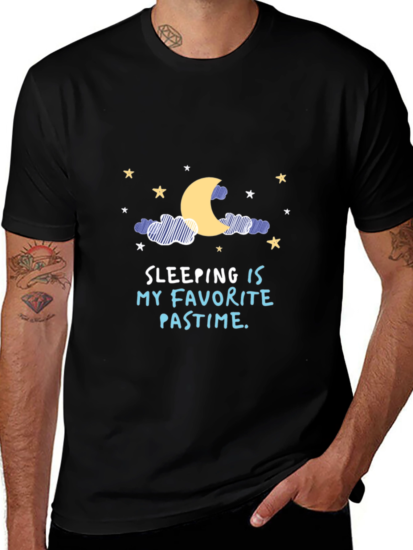Sleeping Is My Favorite Pastime Graphic Tee