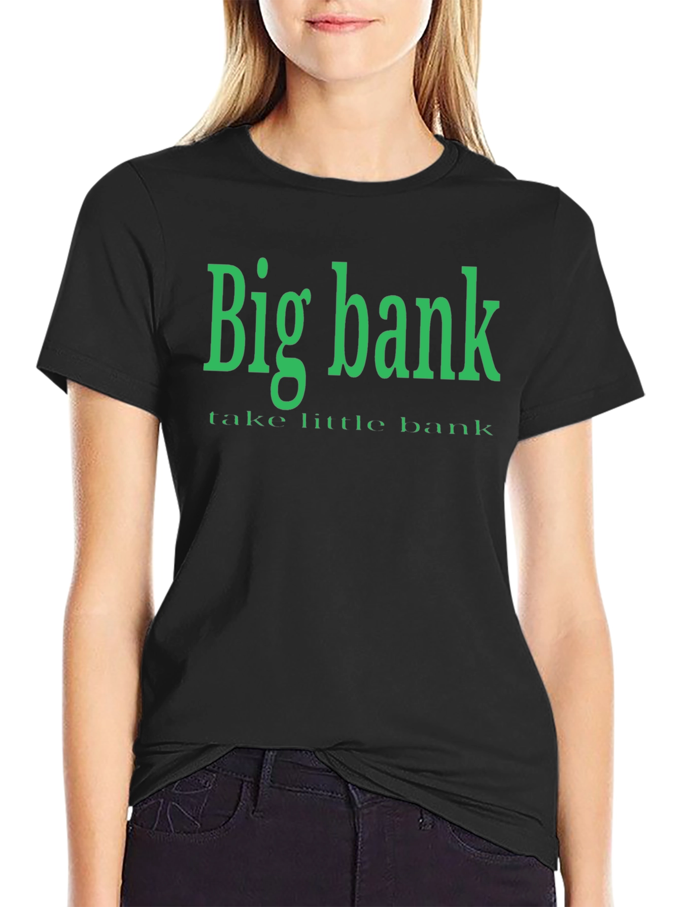 Big Bank Take Little Bank Graphic T-Shirt