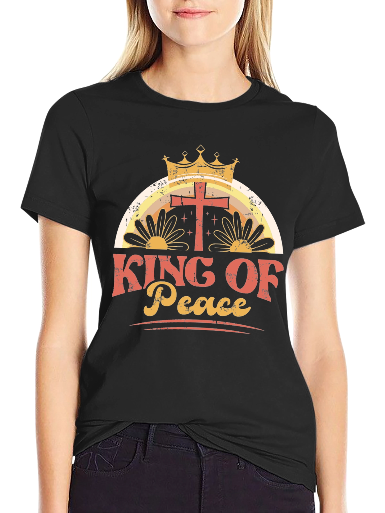 King of Peace T-Shirt Christian Tee