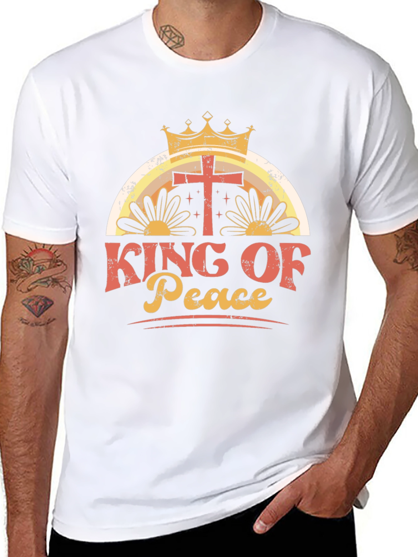 King of Peace T-Shirt Christian Tee