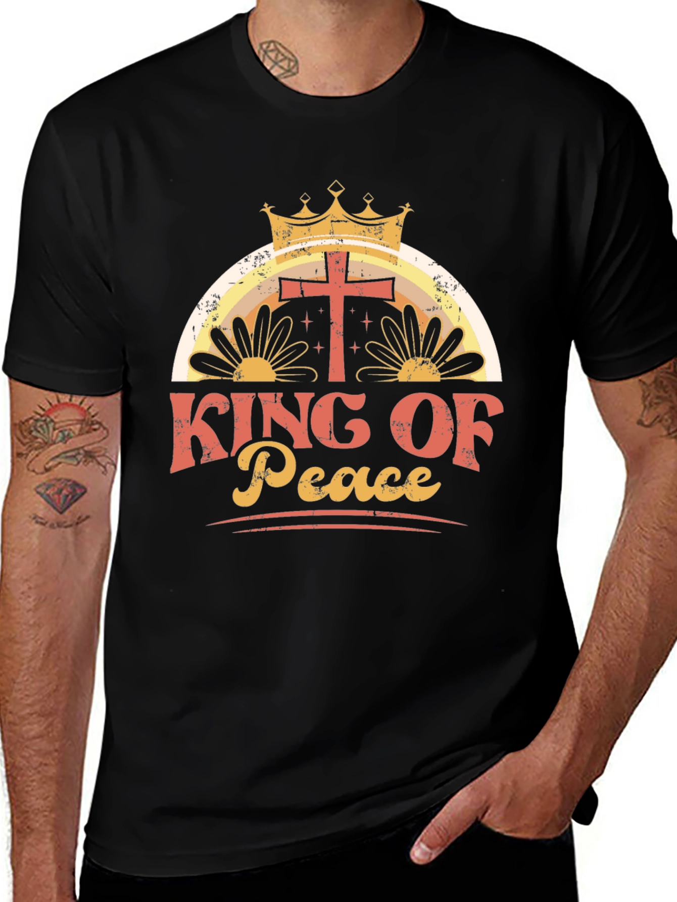 King of Peace T-Shirt Christian Tee