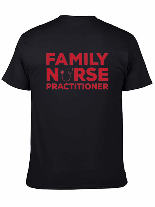 Family Nurse Practitioner Black T-Shirt