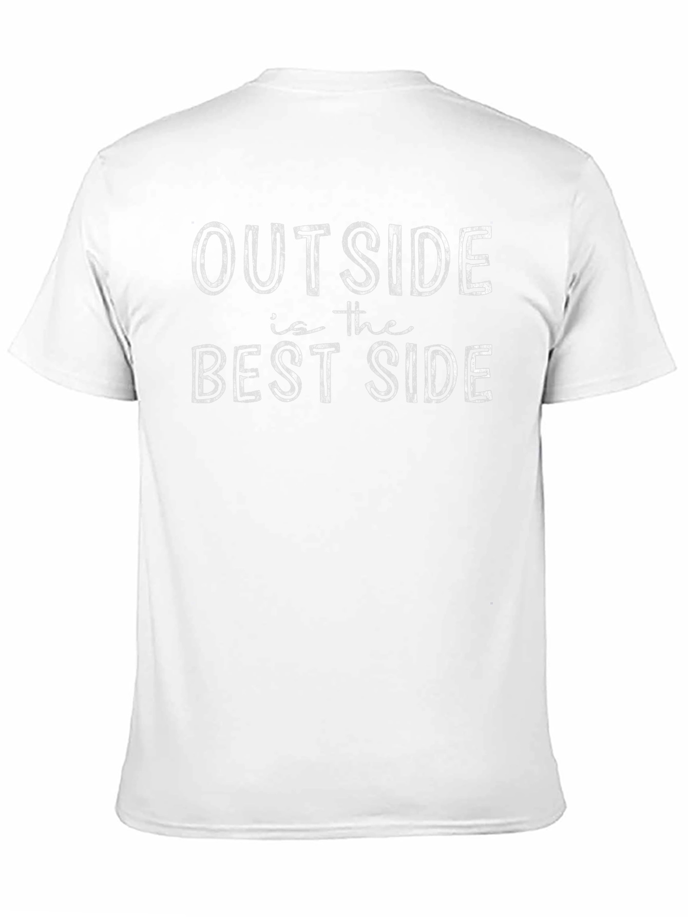 Outside is the Best Side Graphic Tee