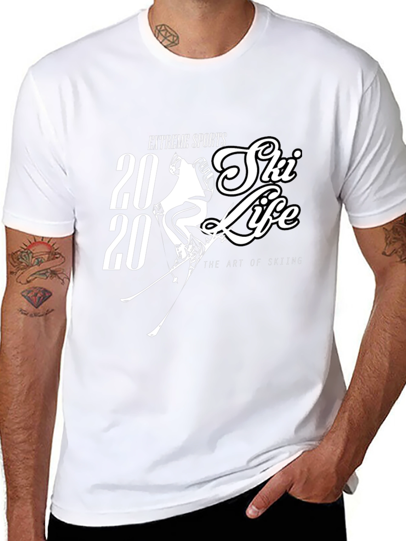 Ski Life T-Shirt - Extreme Sports Tee