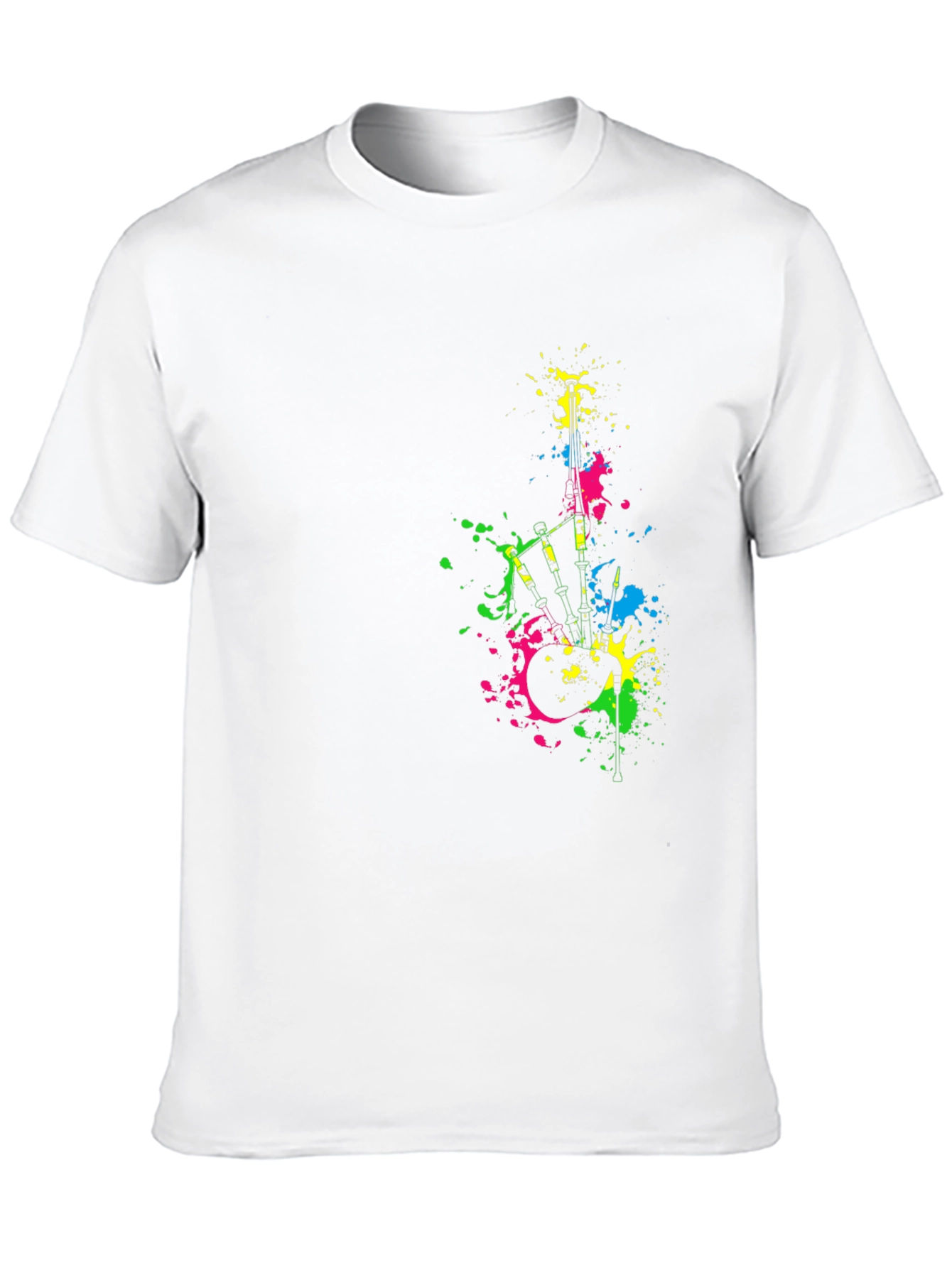 Abstract Bagpipes T-Shirt