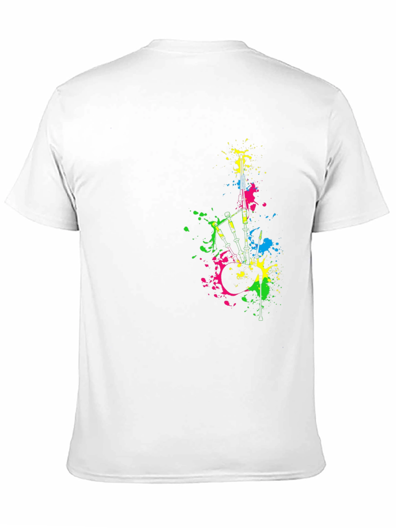 Abstract Bagpipes T-Shirt