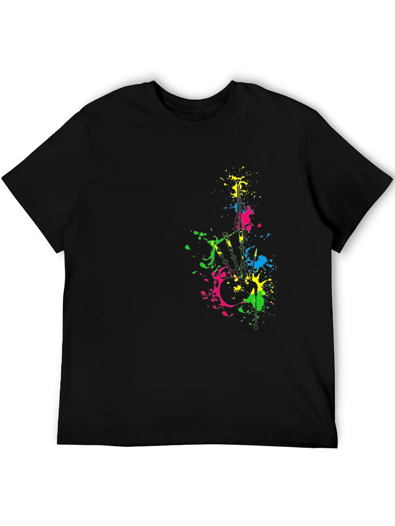 Abstract Bagpipes T-Shirt