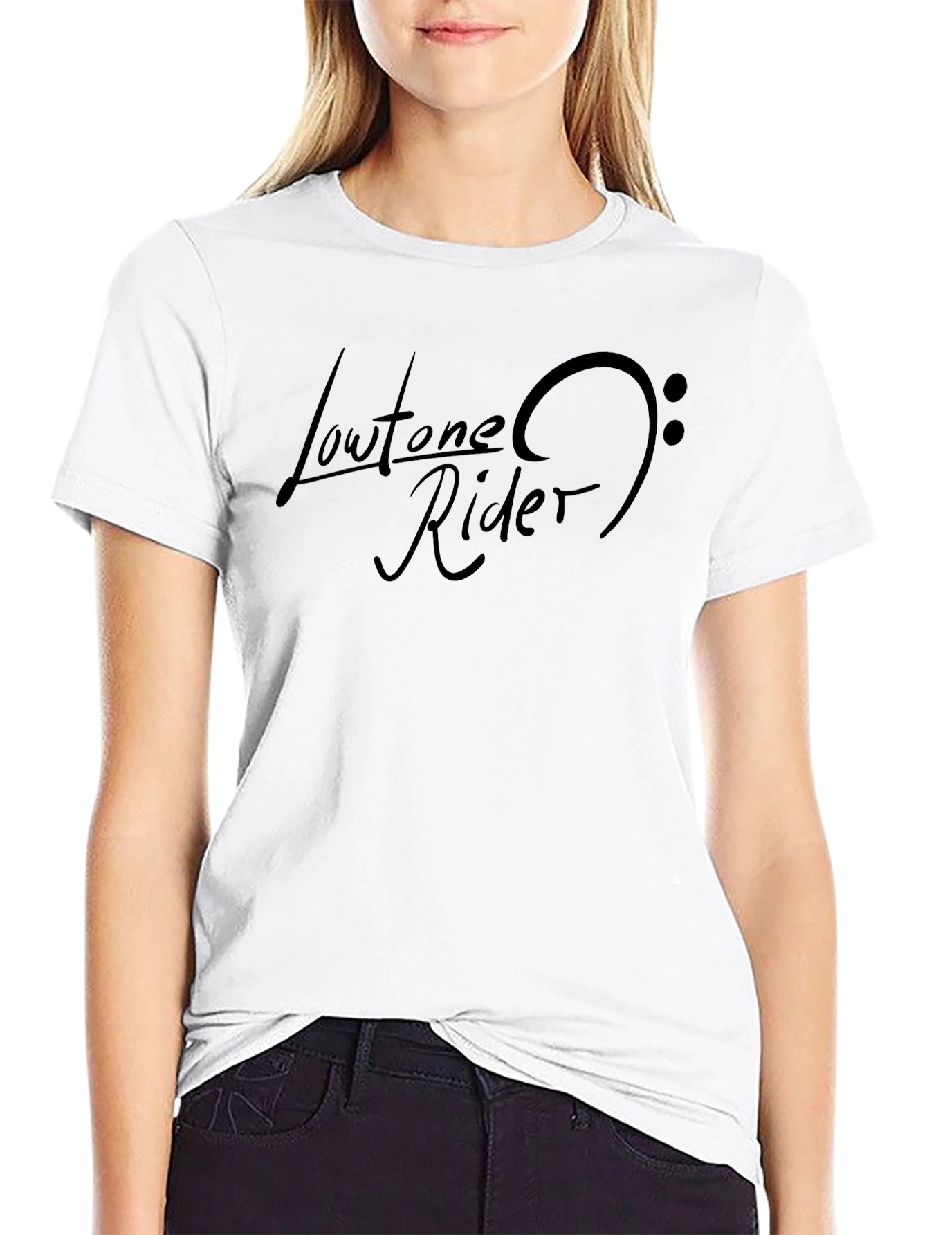 Lowtone Rider Graphic T-Shirt - Black