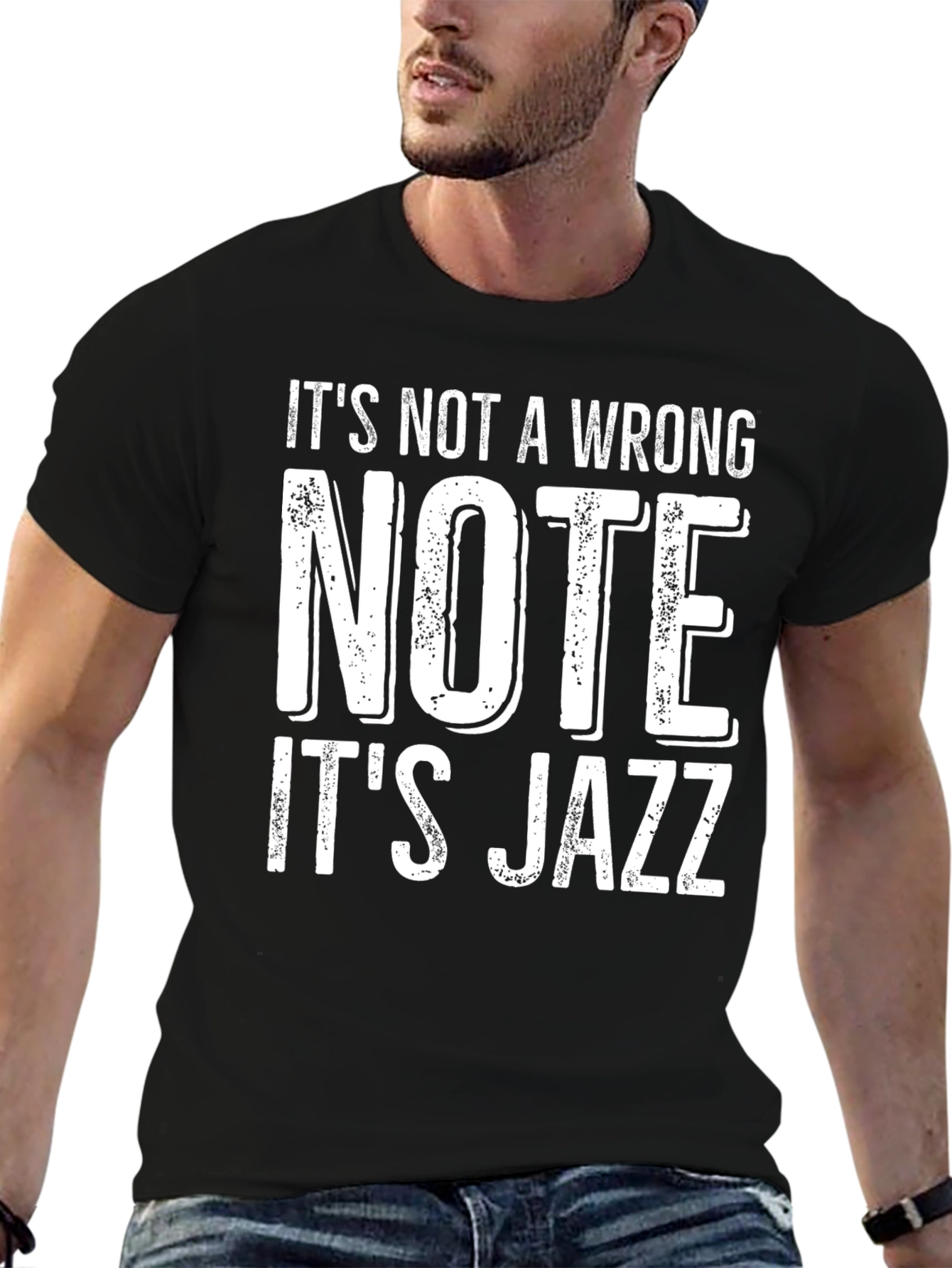 Its Not A Wrong Note Its Jazz Tee