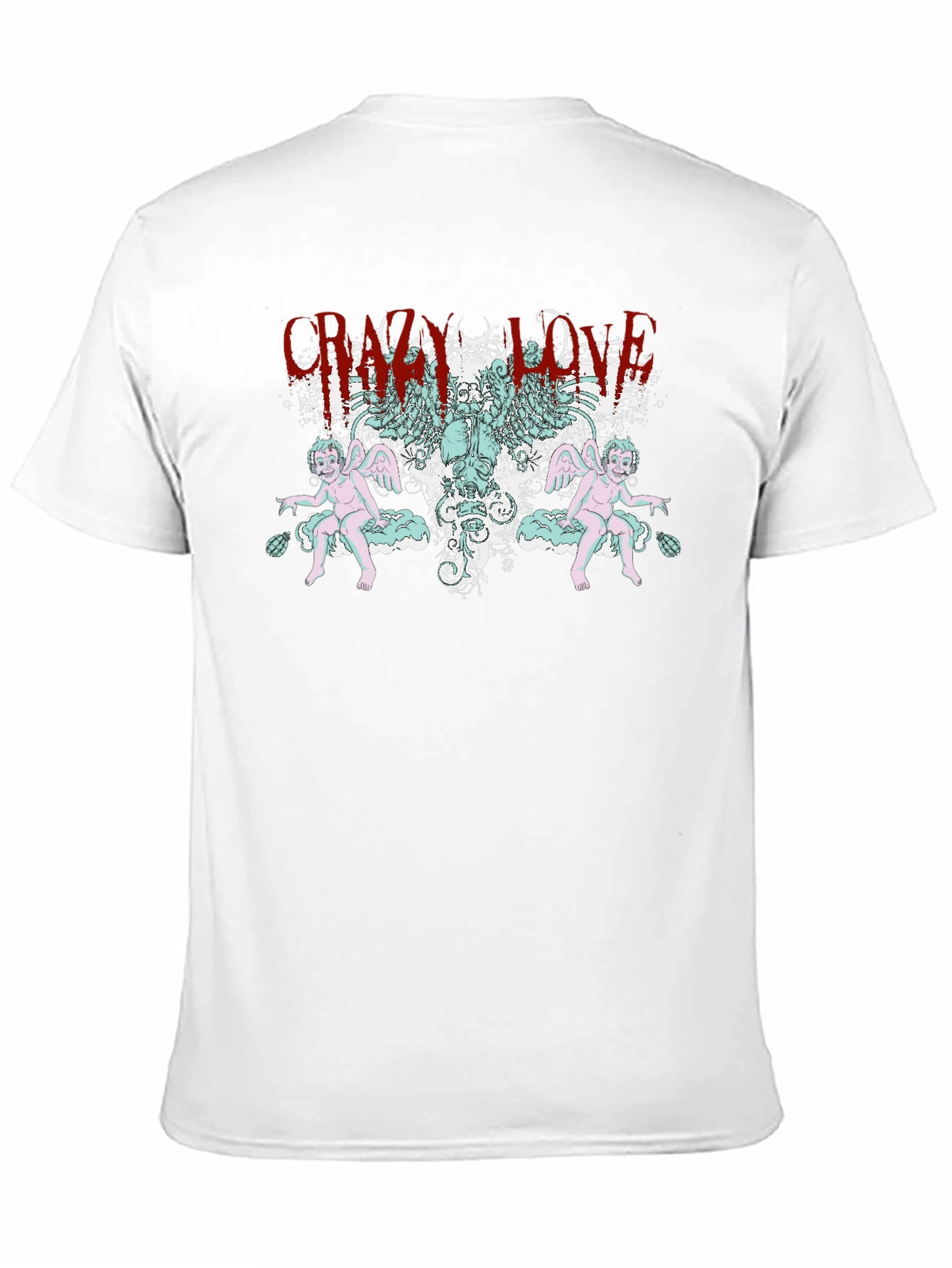Crazy Love Graphic T-Shirt - Black