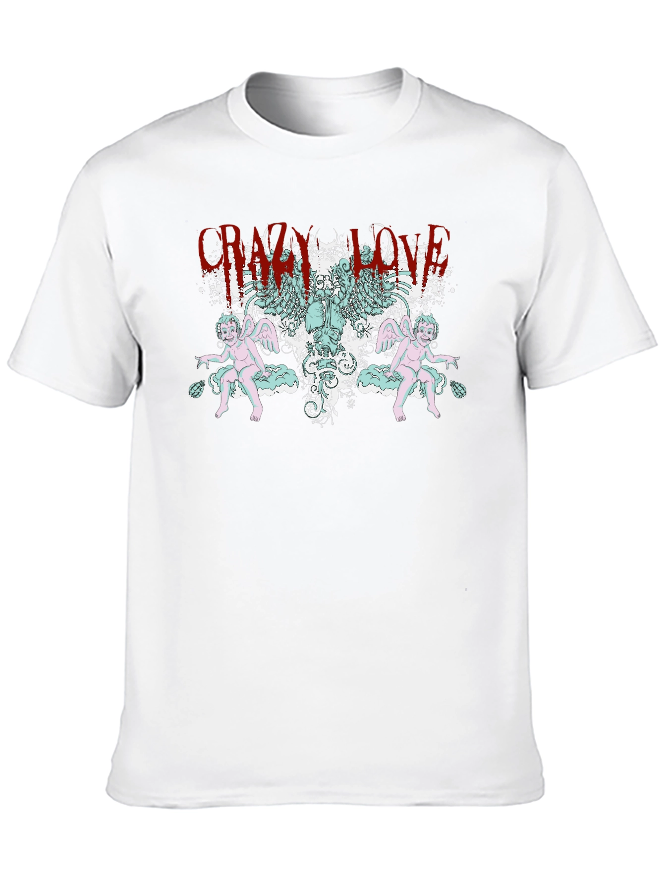 Crazy Love Graphic T-Shirt - Black