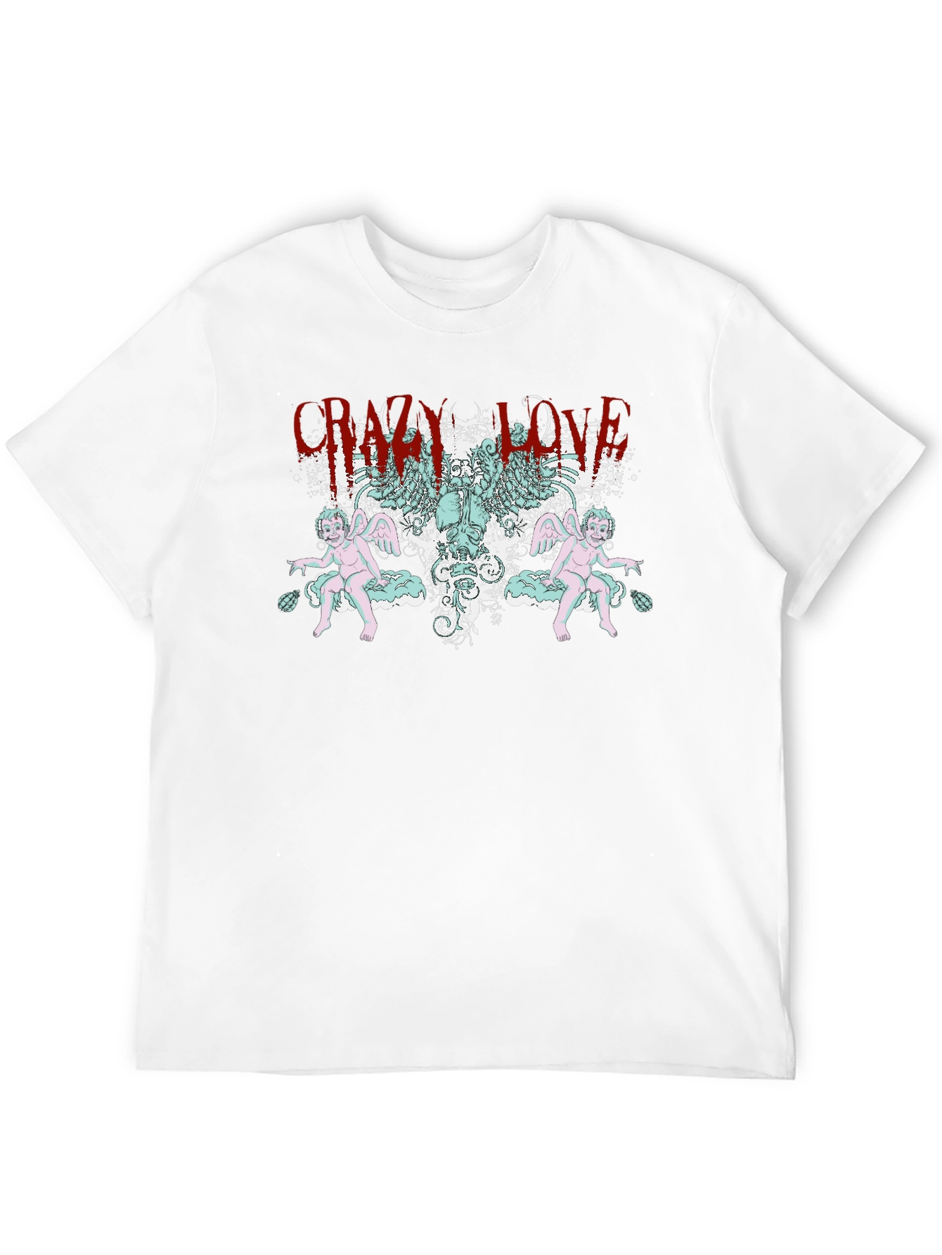 Crazy Love Graphic T-Shirt - Black