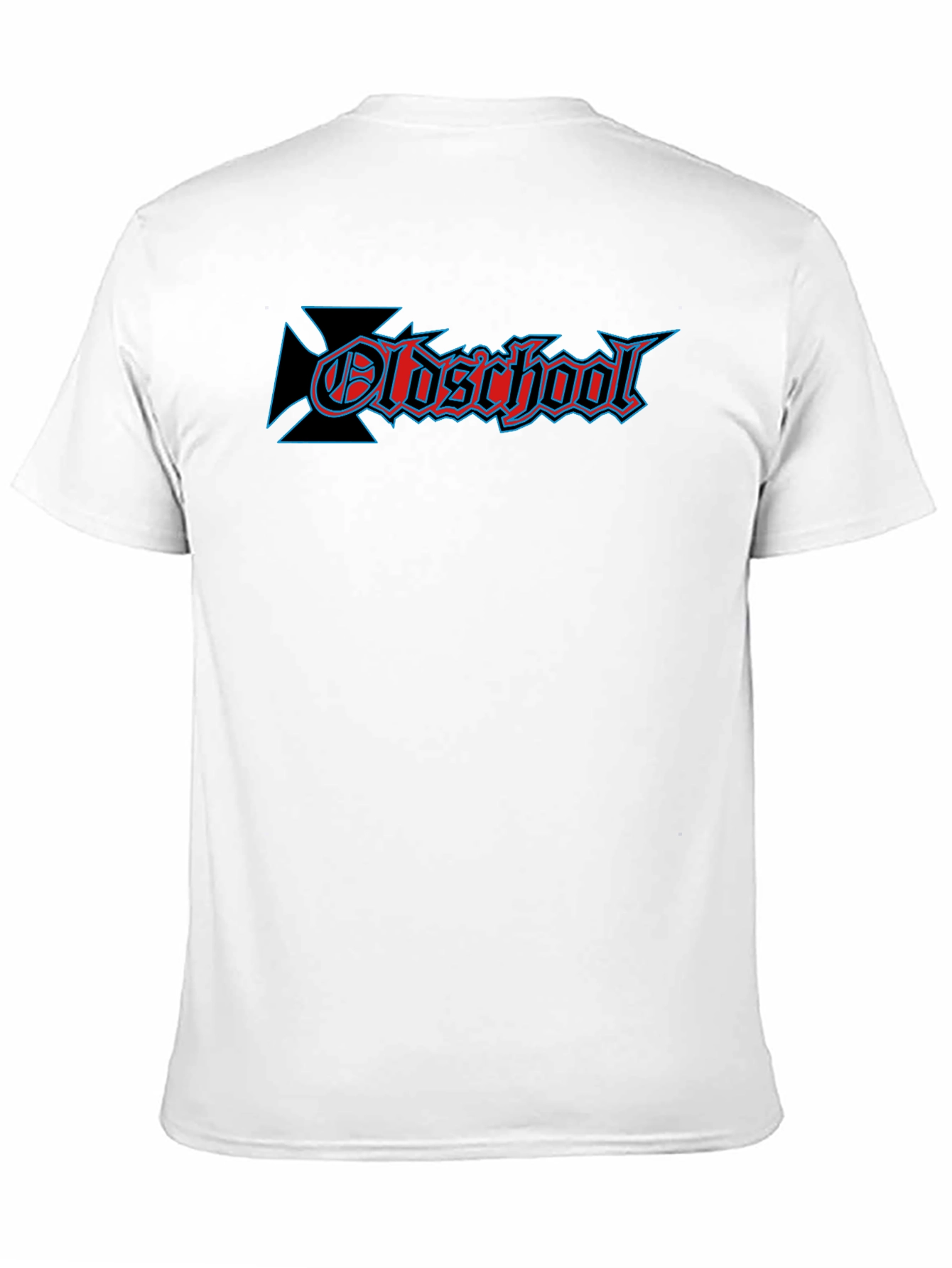 Oldschool Graphic Print Black T-Shirt