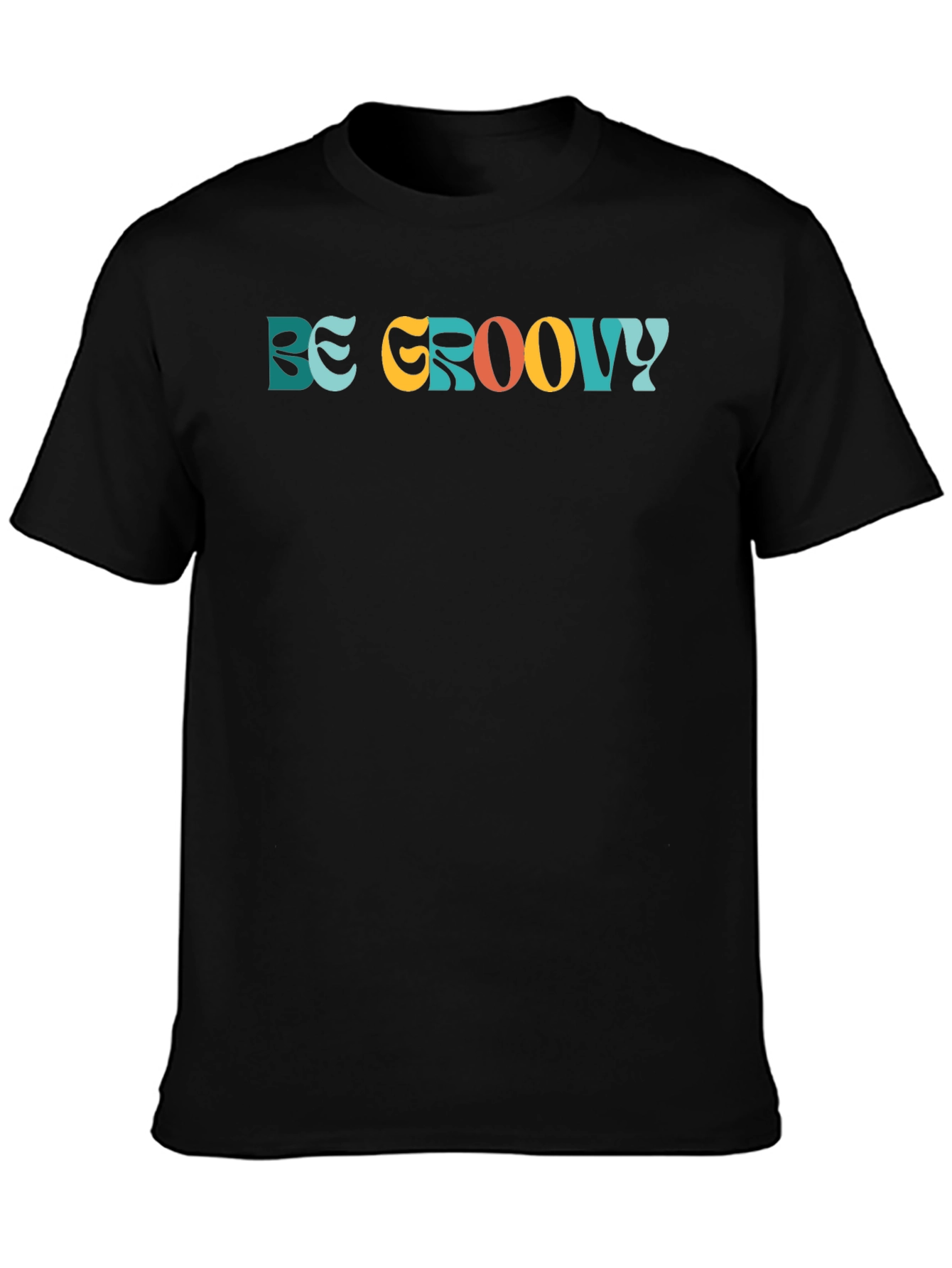 Be Groovy Retro Graphic Tee - Short Sleeve