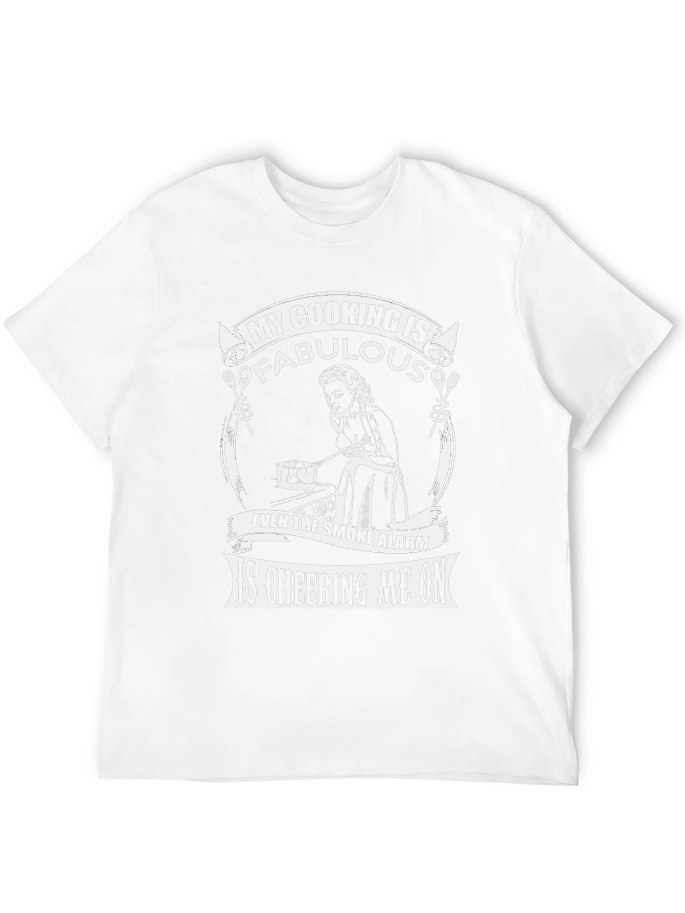 Funny Cooking T-Shirt - My Cooking is Fabulous