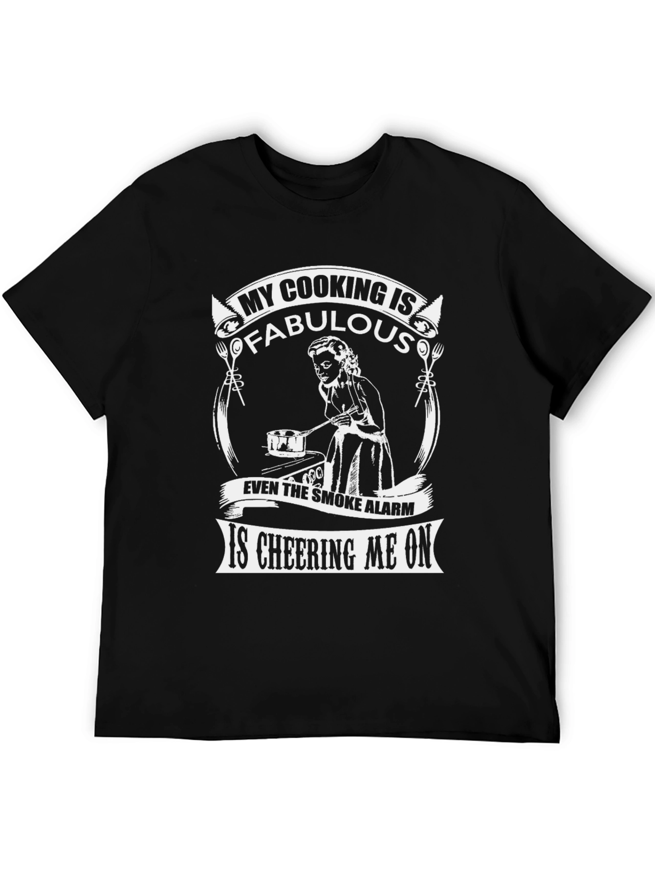 Funny Cooking T-Shirt - My Cooking is Fabulous