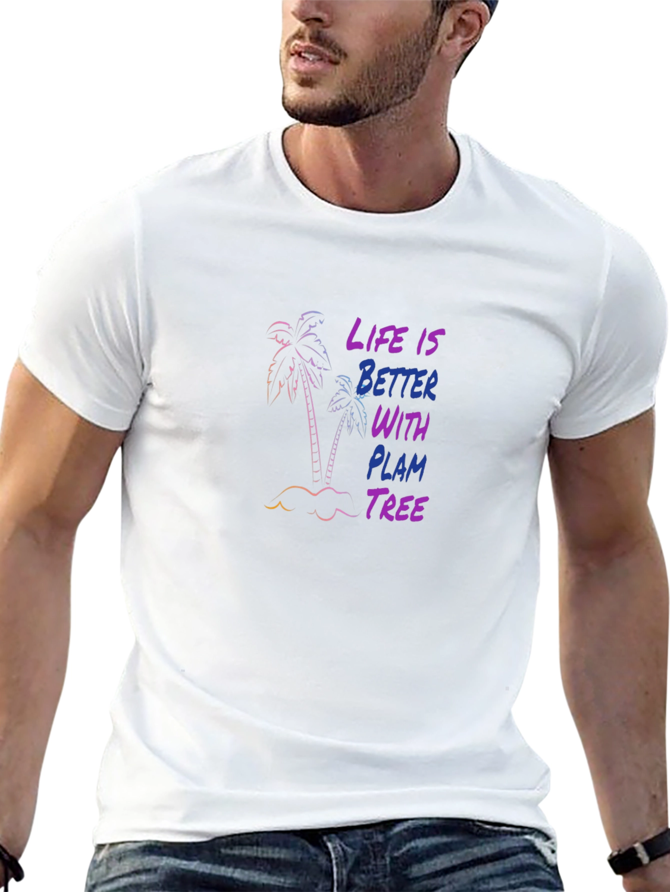 Life is Better with Plam Tree T-Shirt