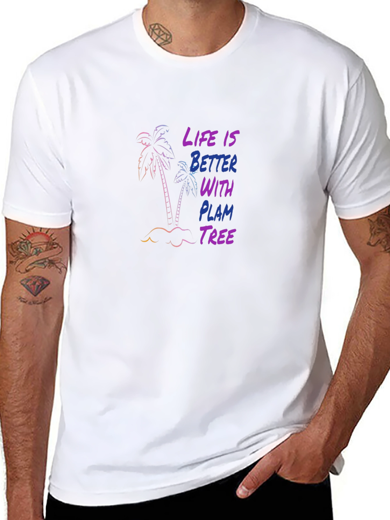 Life is Better with Plam Tree T-Shirt