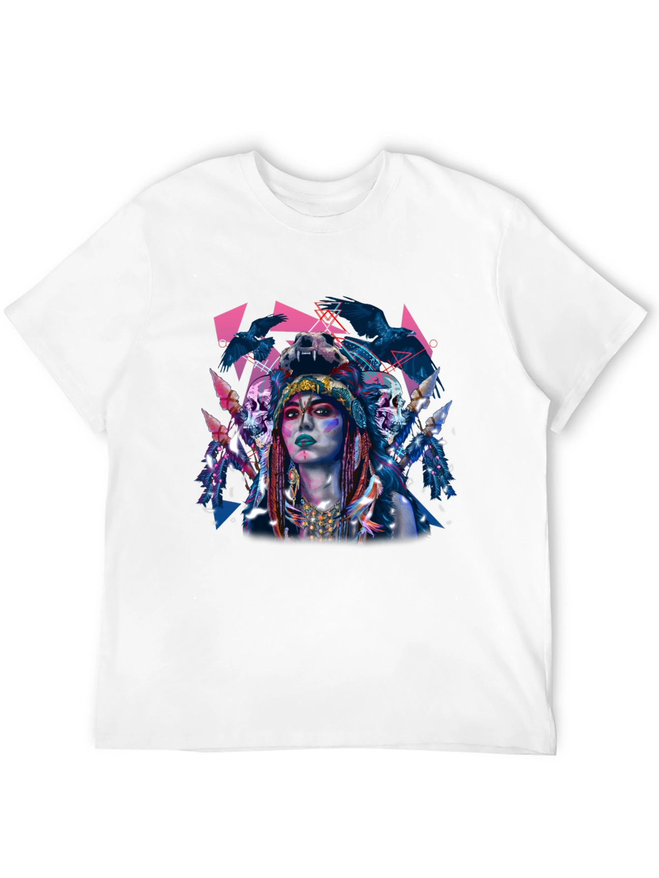 Raven Queen Graphic T-Shirt - Edgy Unique Design
