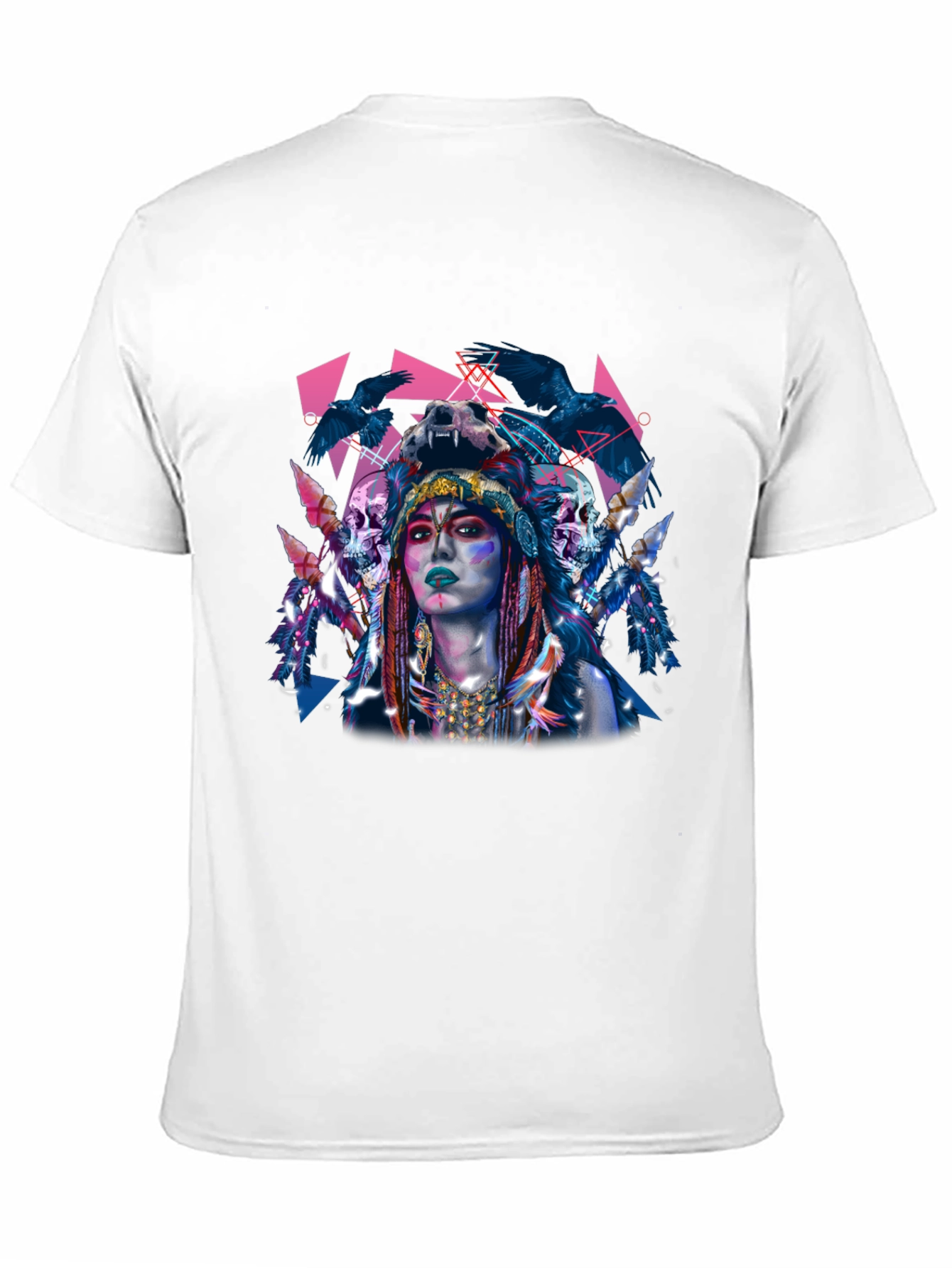 Raven Queen Graphic T-Shirt - Edgy Unique Design