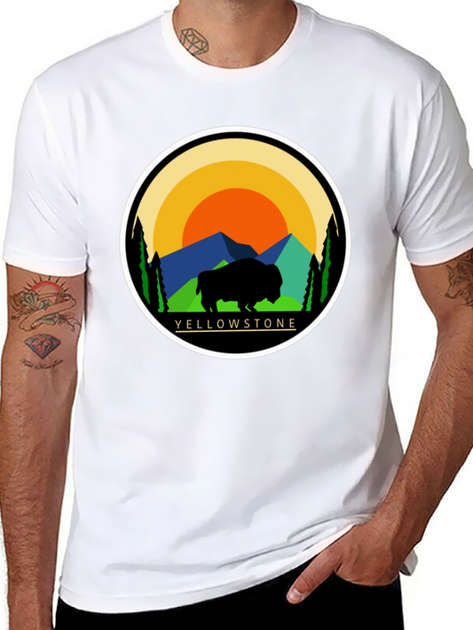 Yellowstone Bison Graphic Tee