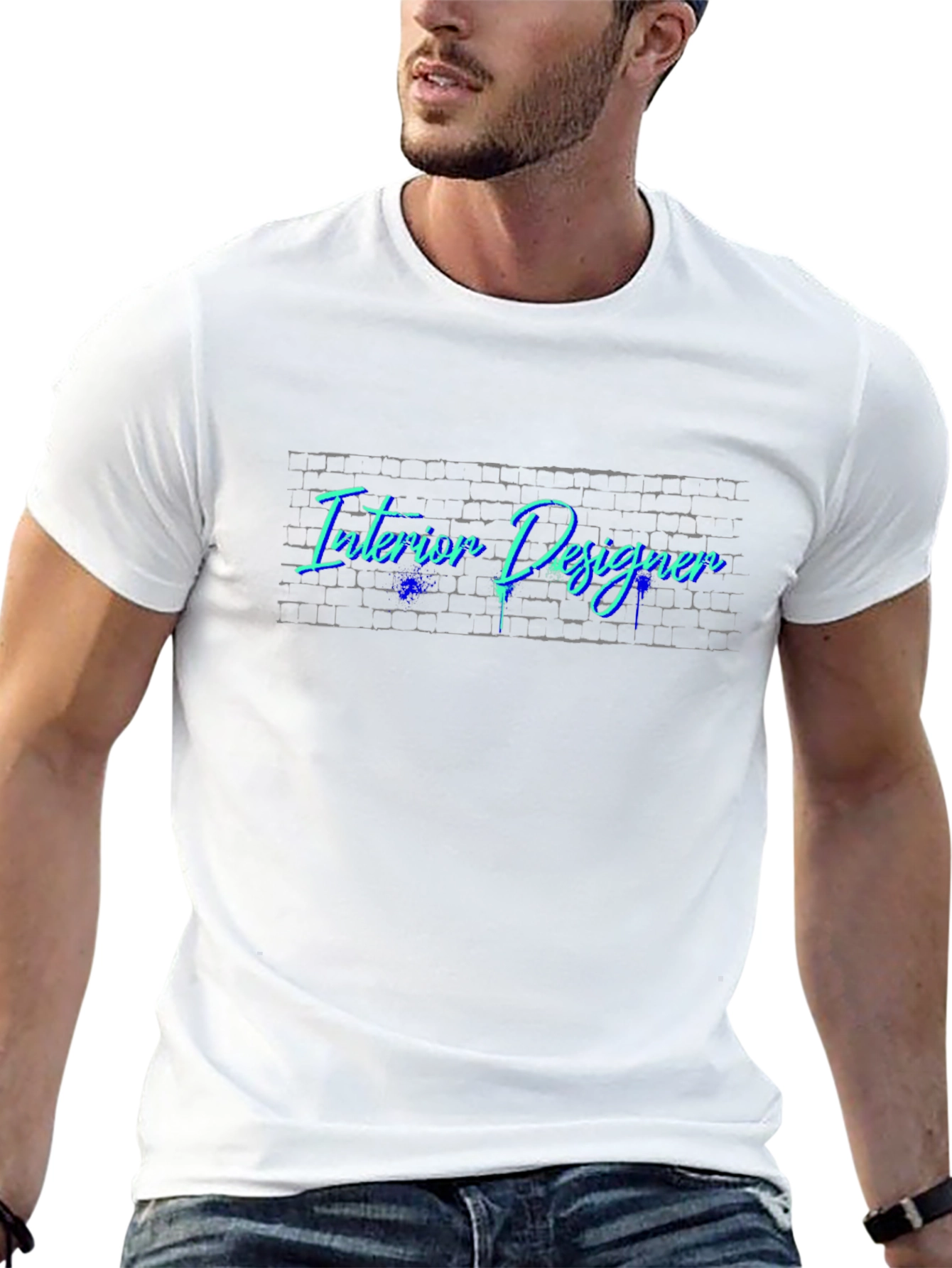 Interior Designer Graphic Tee - Black