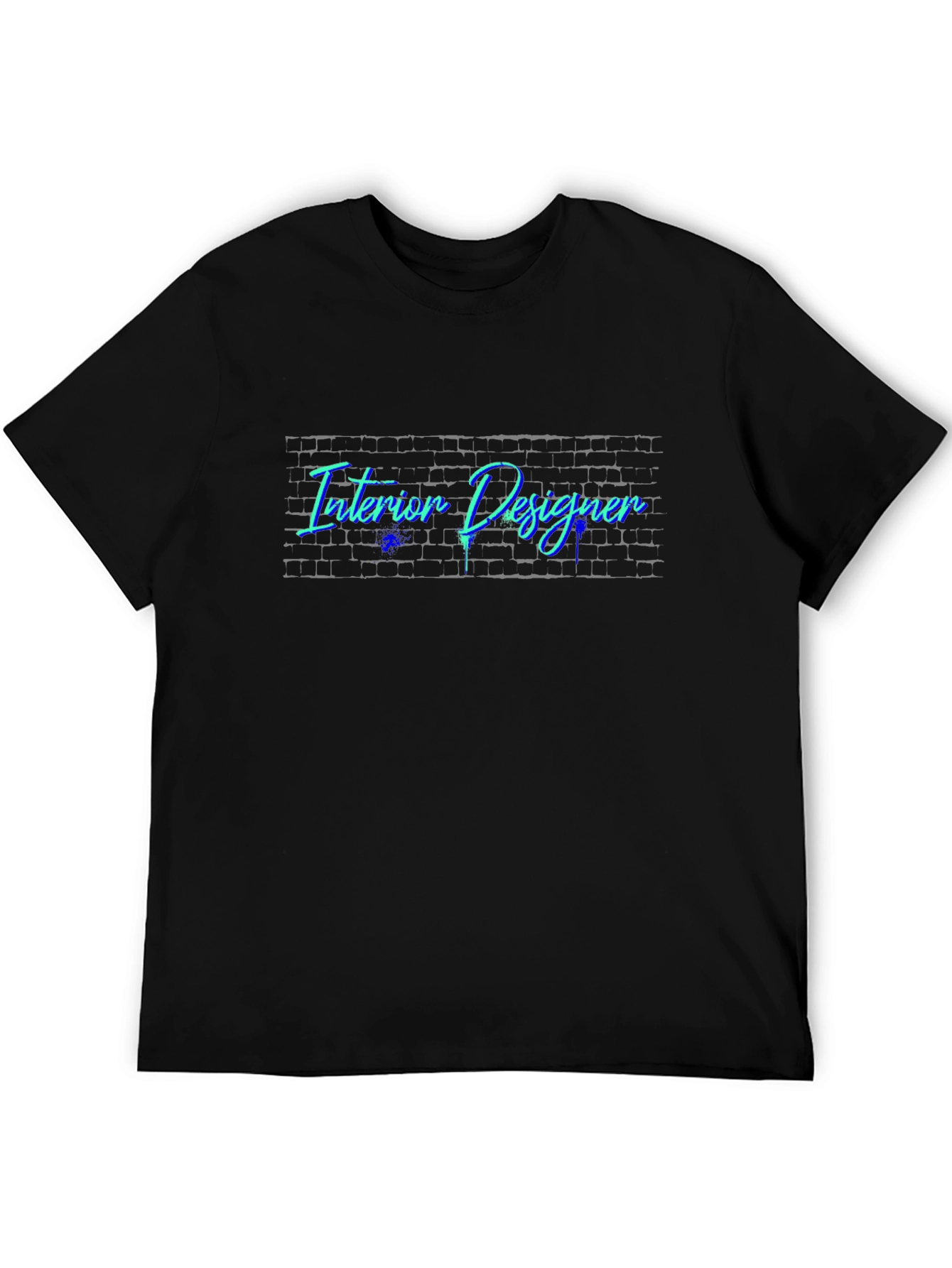 Interior Designer Graphic Tee - Black