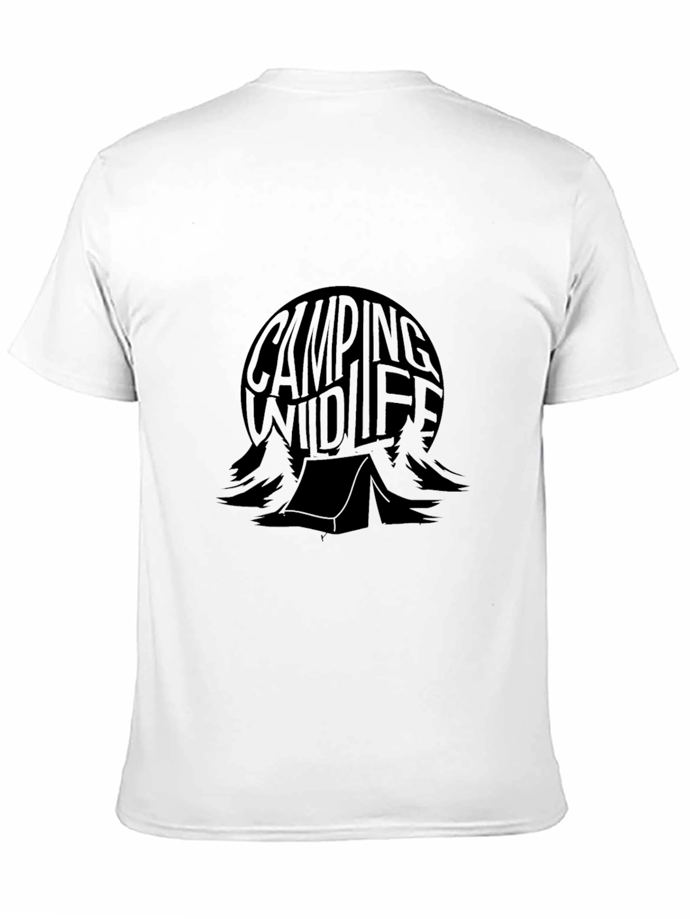 Camping Wildlife Graphic T-Shirt