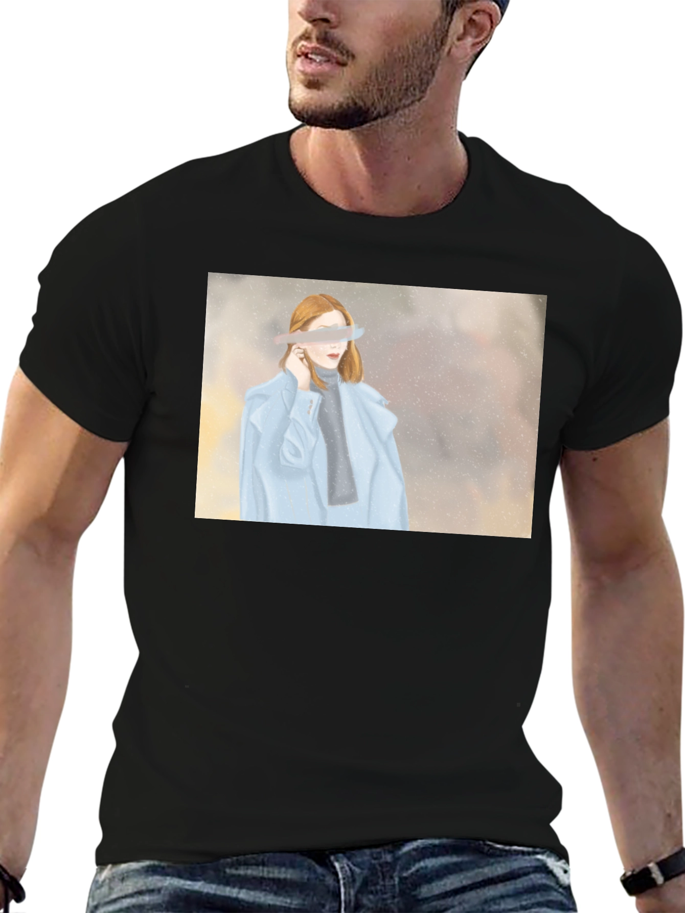 Artistic Woman Graphic T-Shirt