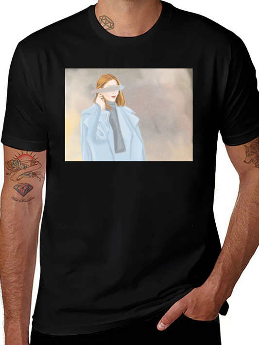 Artistic Woman Graphic T-Shirt