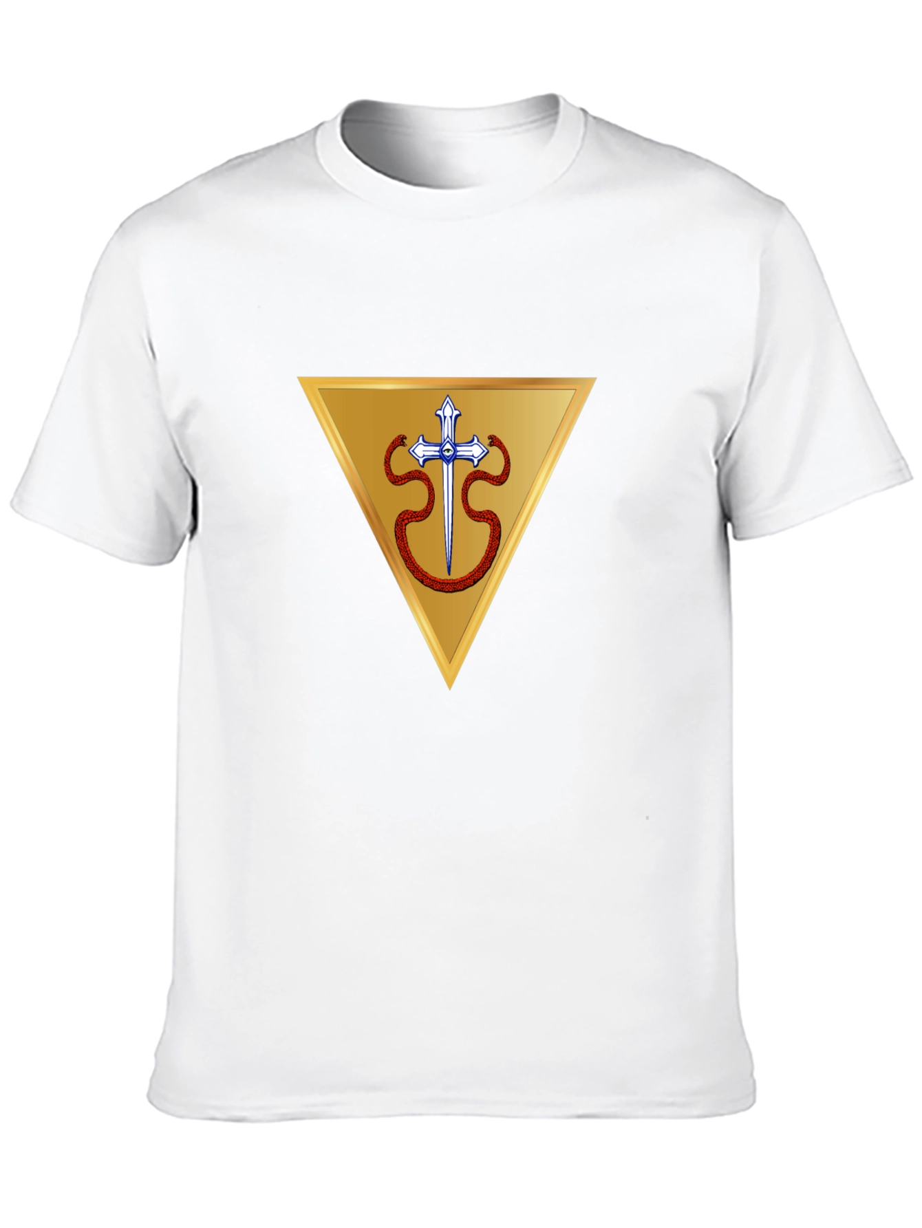Symbolic Triangle Design T-Shirt