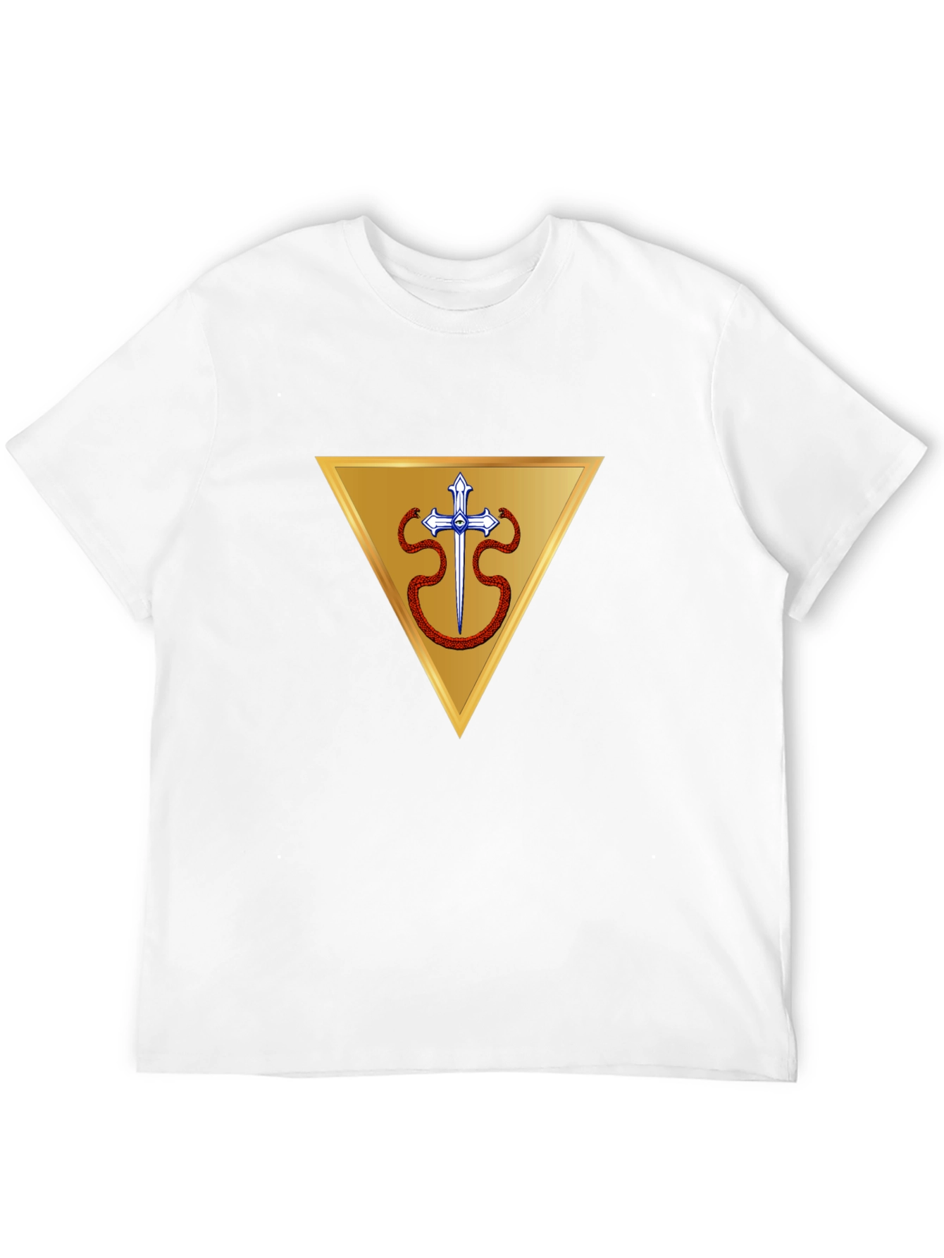 Symbolic Triangle Design T-Shirt