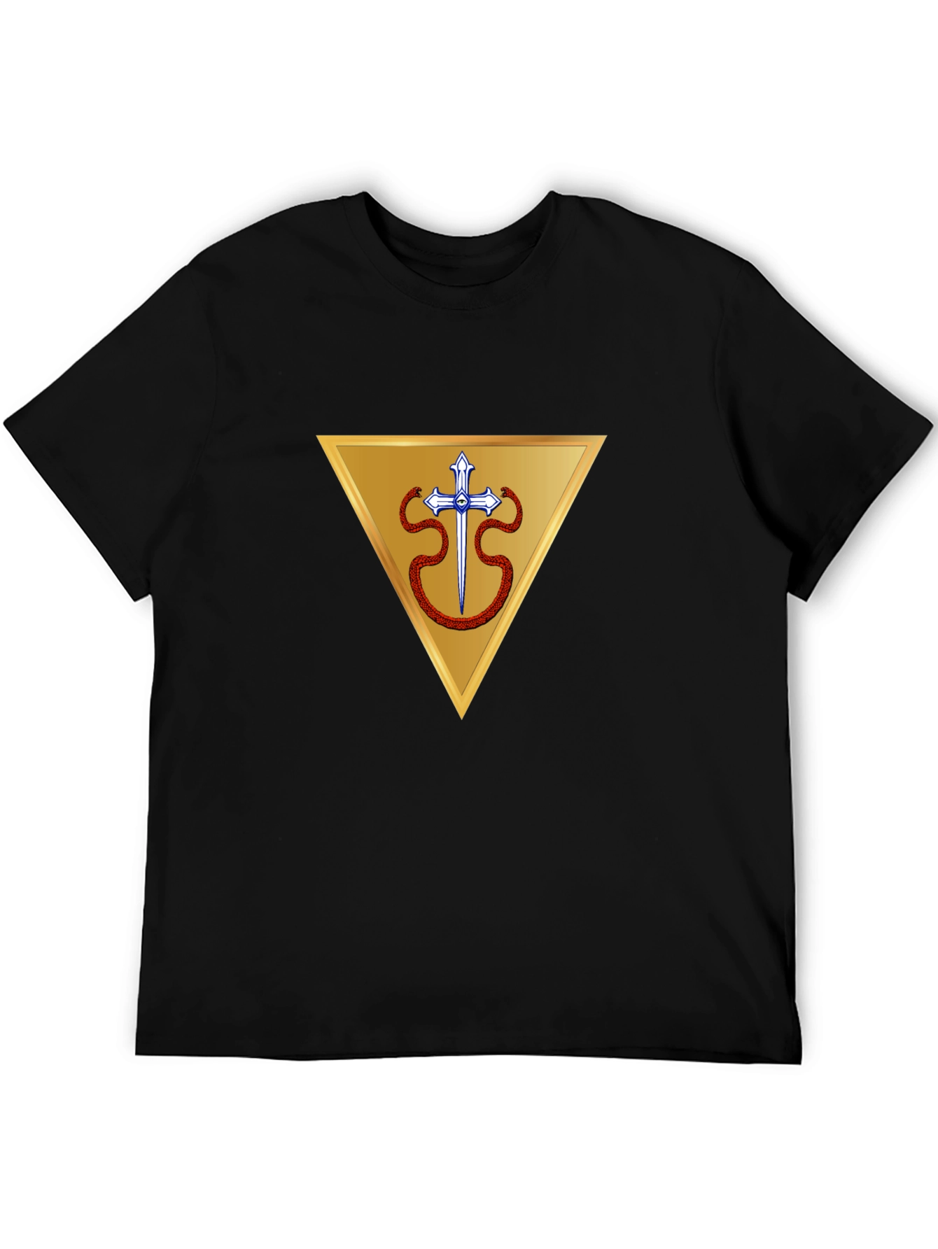 Symbolic Triangle Design T-Shirt