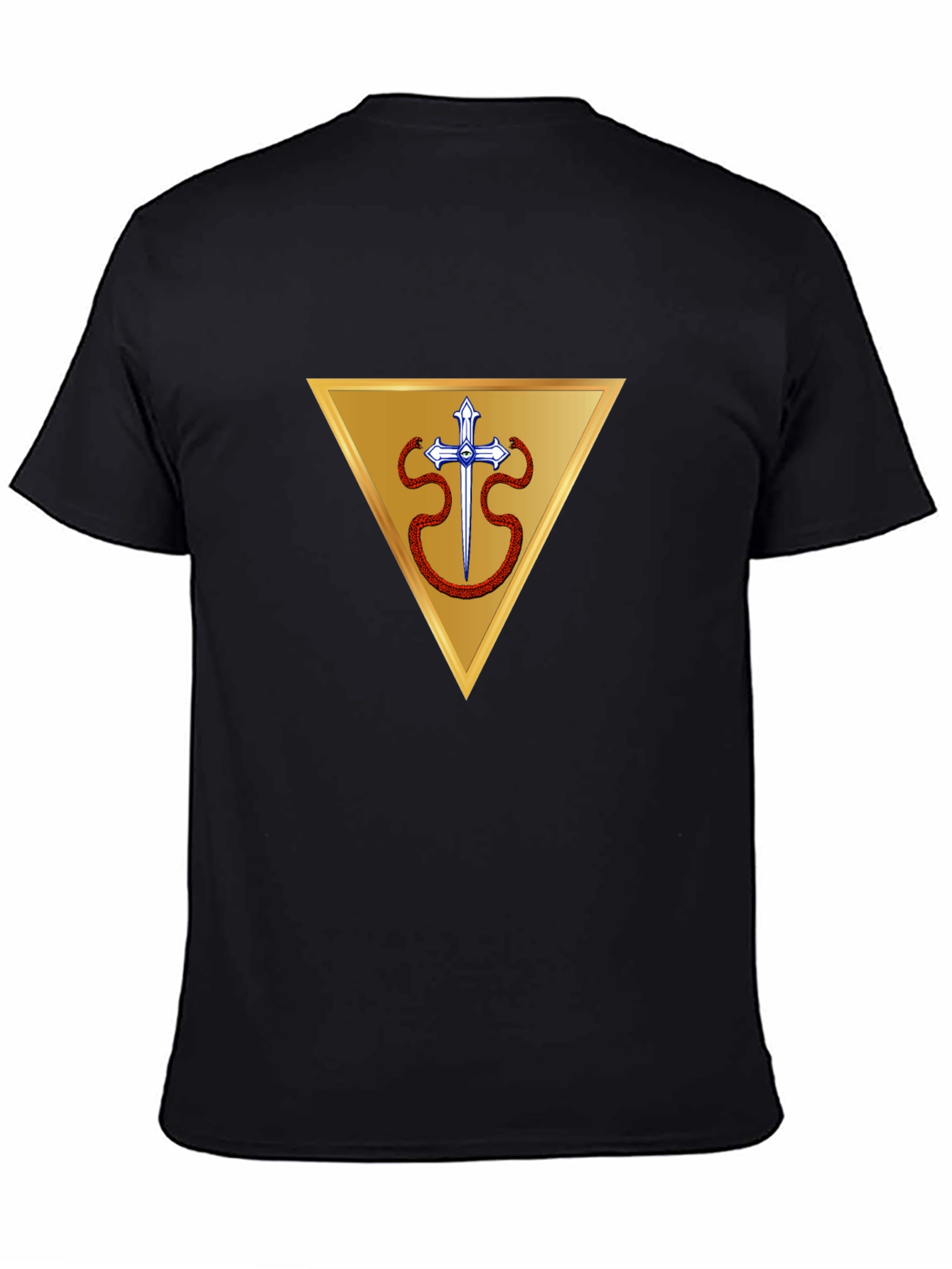 Symbolic Triangle Design T-Shirt