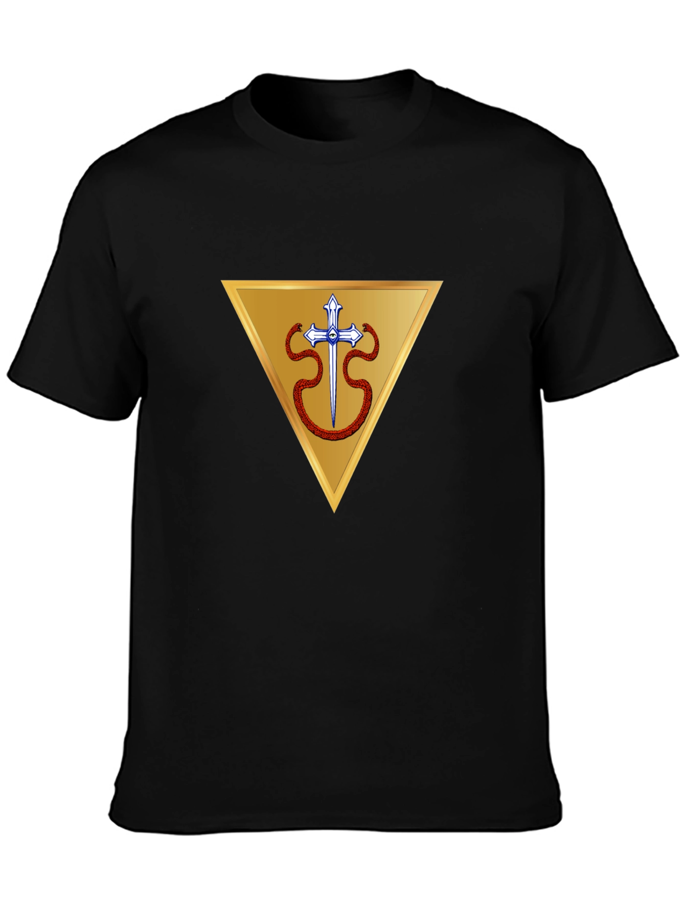 Symbolic Triangle Design T-Shirt