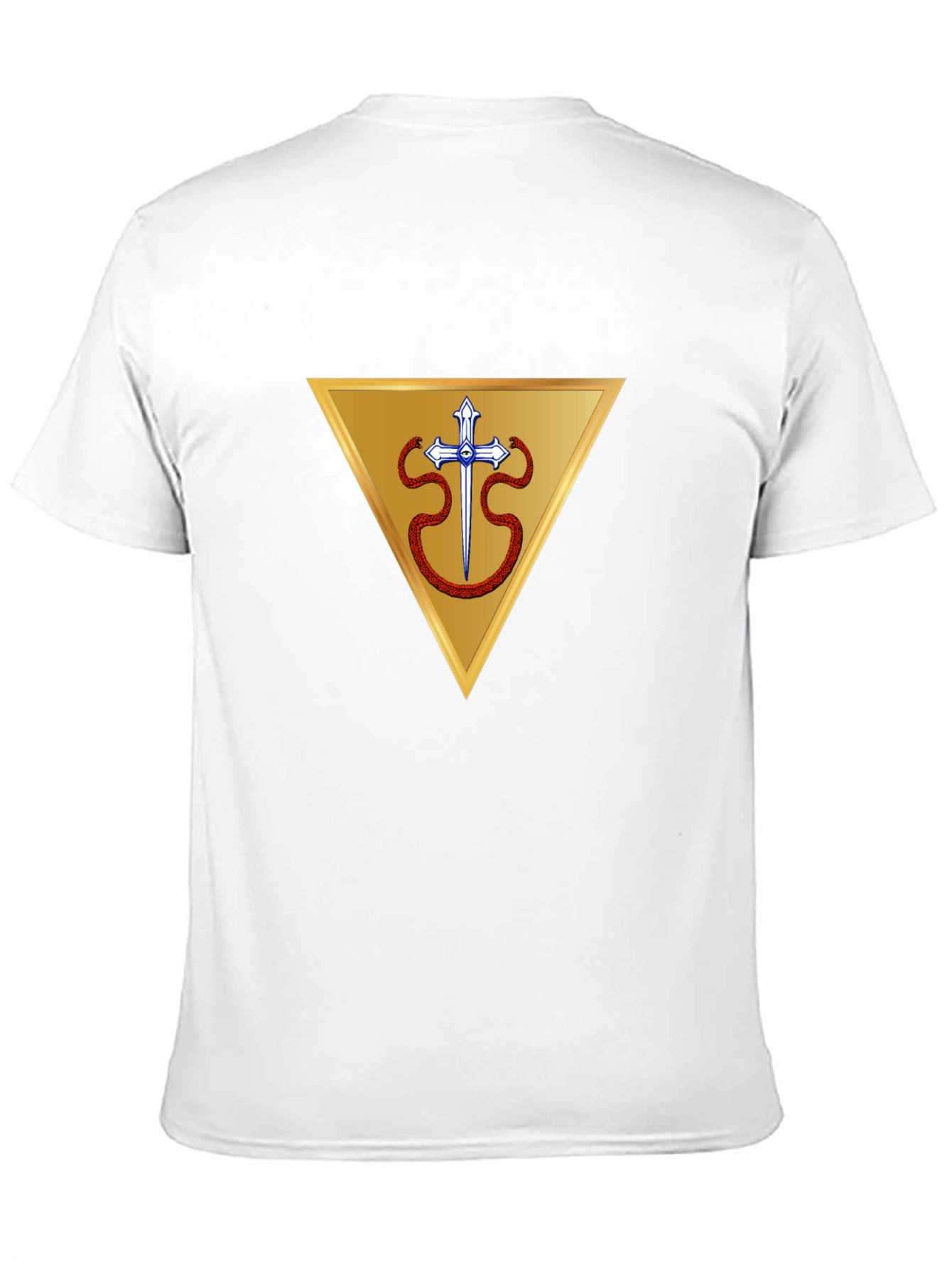 Symbolic Triangle Design T-Shirt