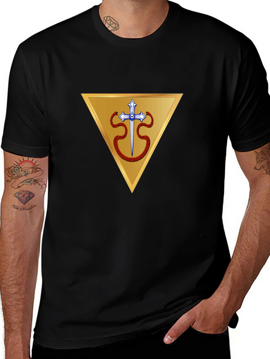 Symbolic Triangle Design T-Shirt
