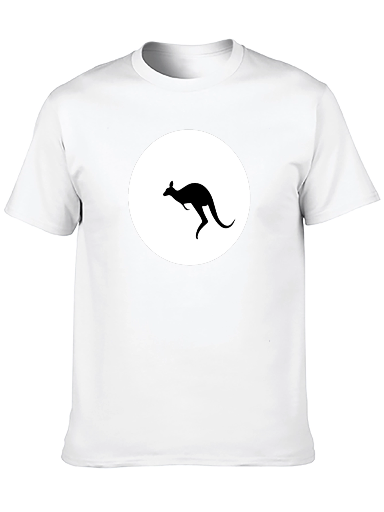 Kangaroo Silhouette Graphic T-Shirt