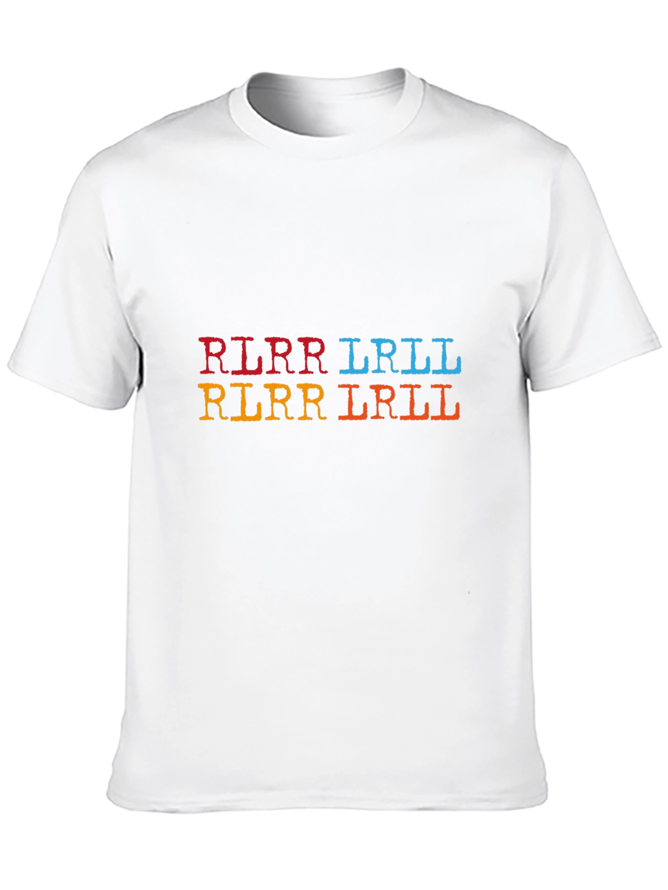 Drummer Hand Pattern Black T-Shirt