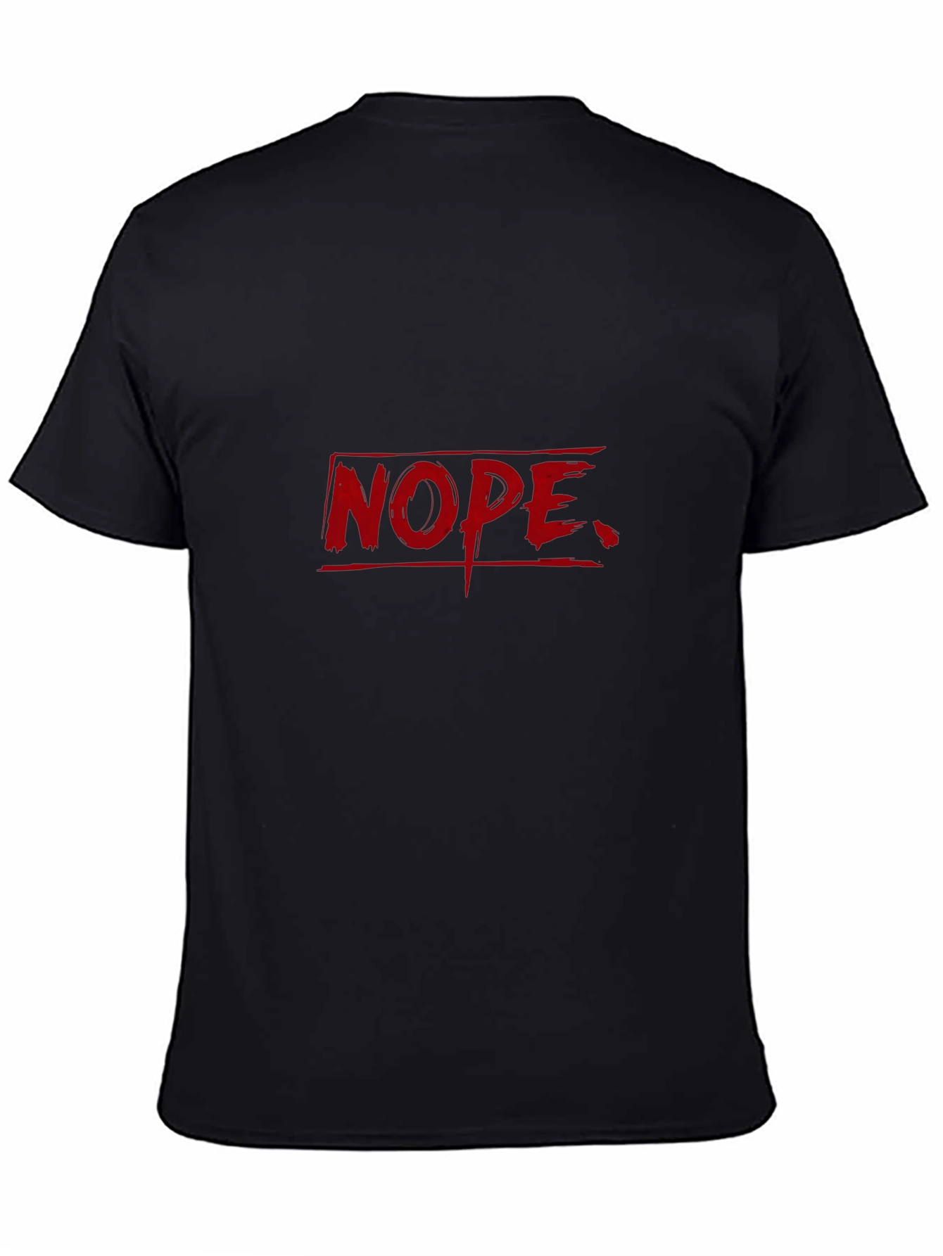 Nope Graphic T-Shirt - Casual Wear