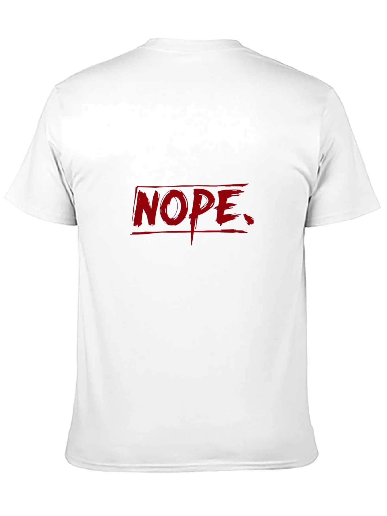 Nope Graphic T-Shirt - Casual Wear