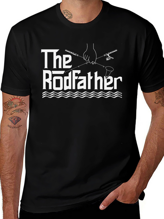 The Rodfather T-Shirt - Fishing Lover Tee