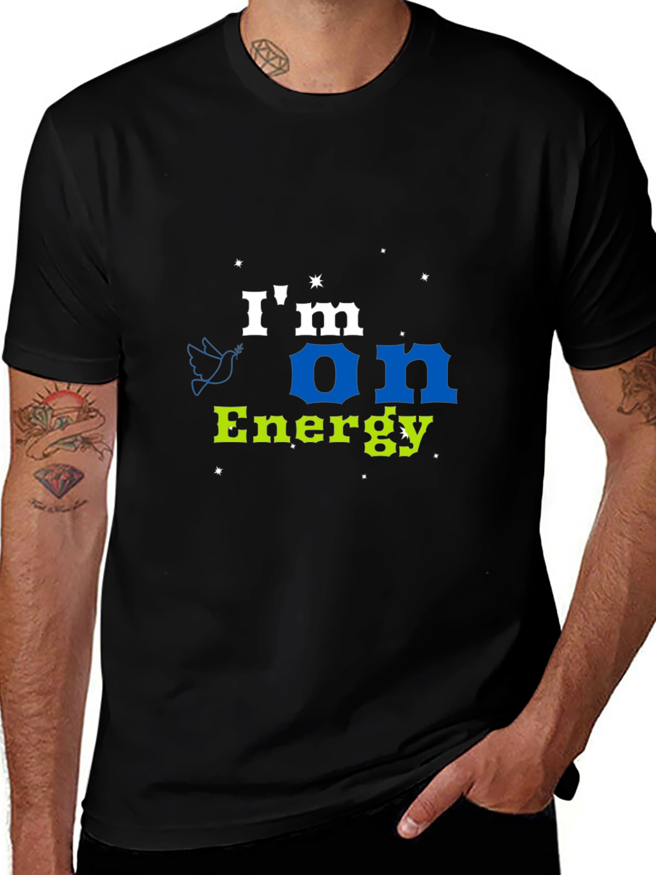 Im On Energy T-Shirt Black