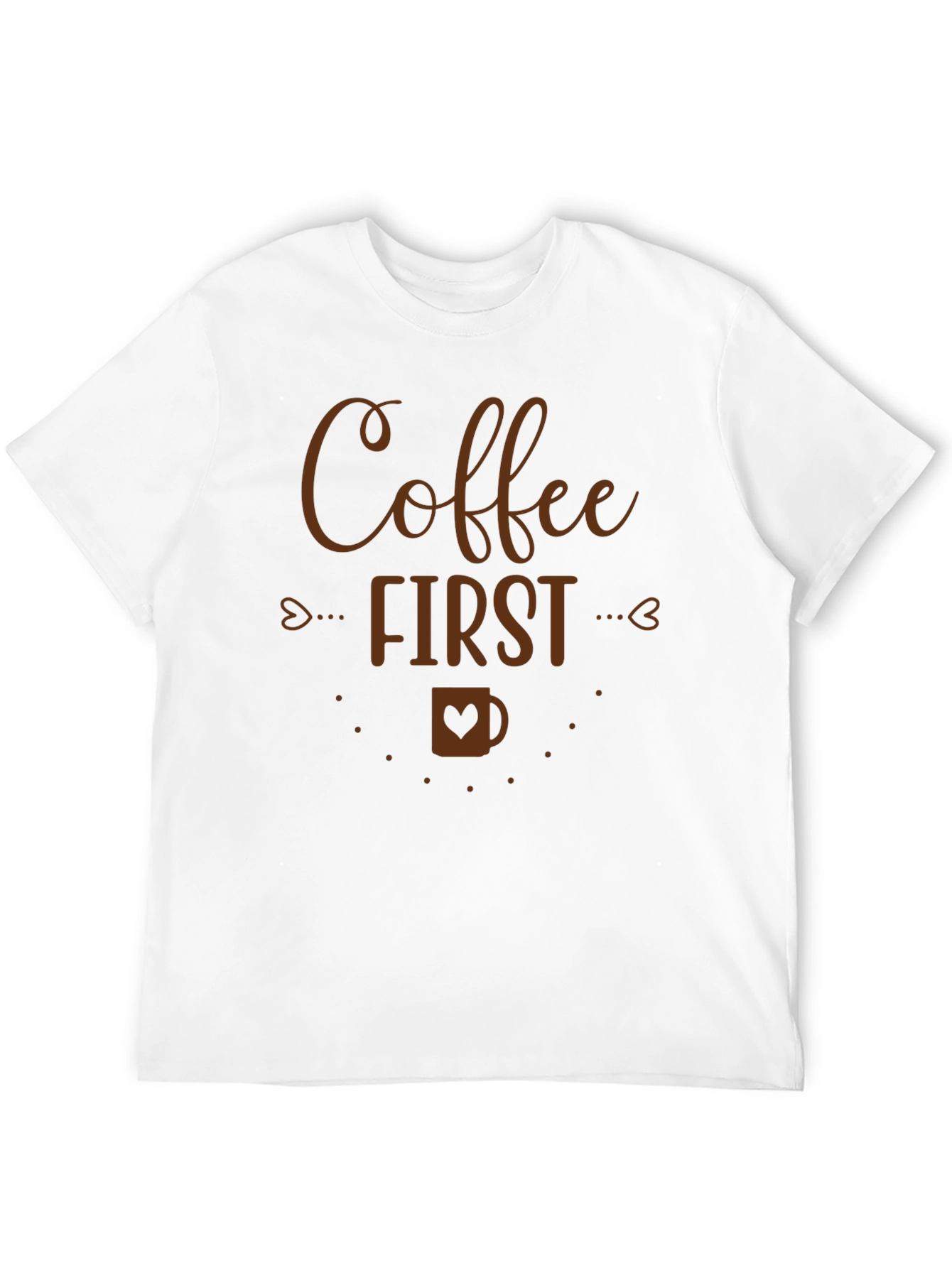 Coffee First Graphic Tee