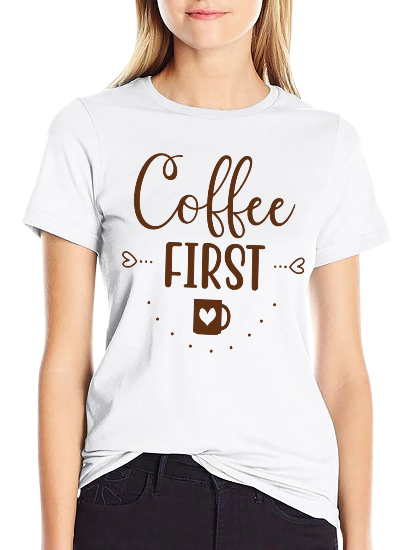 Coffee First Graphic Tee